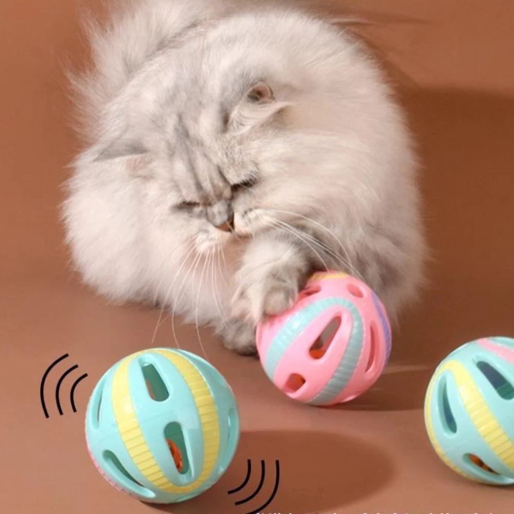 Bell Ball Cat Toy - product detail view