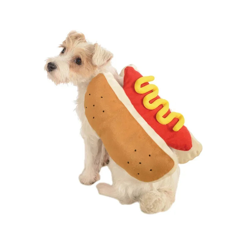 Hotdog Costume for Dogs & Cats - product detail view