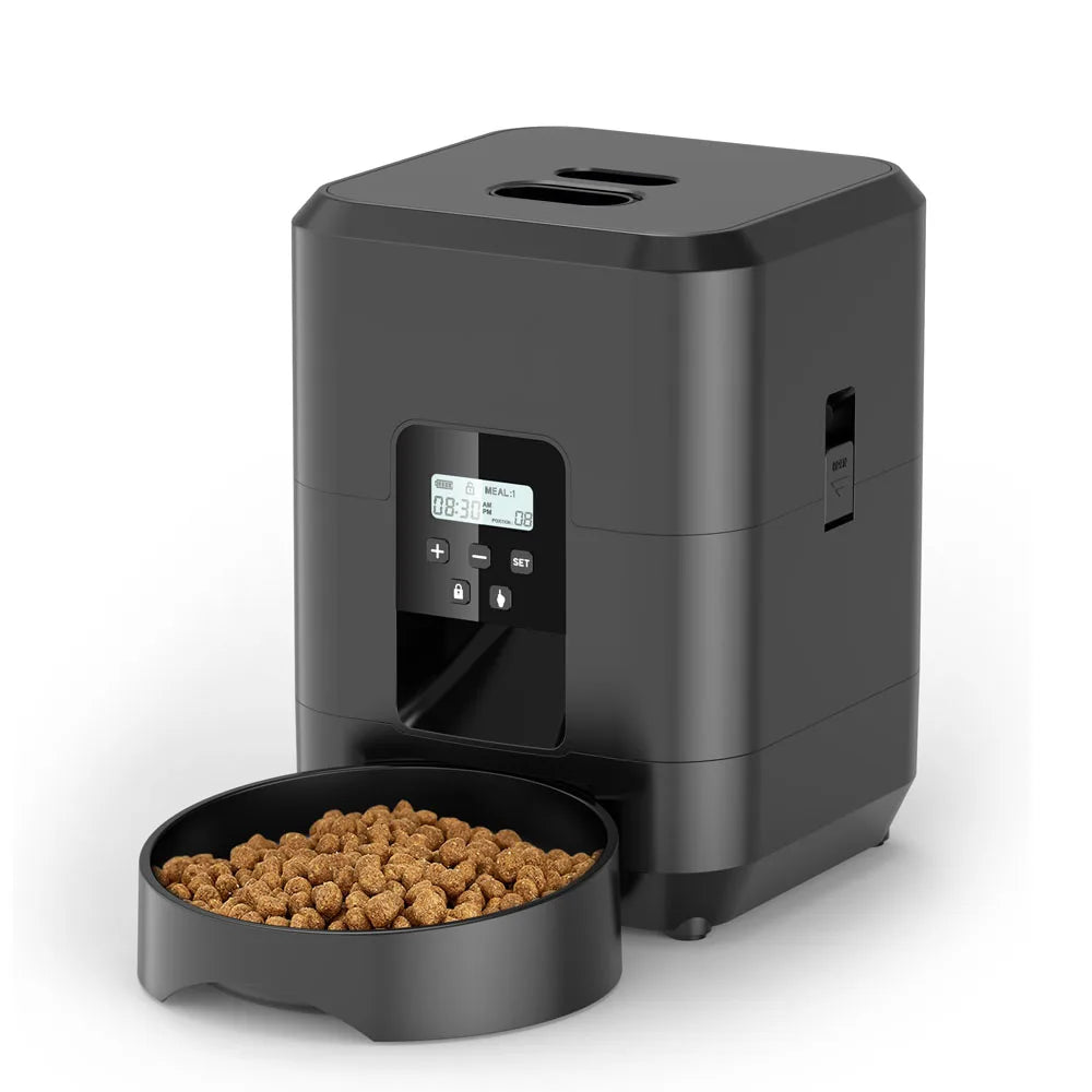 Smart Automatic Pet Feeder – Timed Slow Feed Dispenser