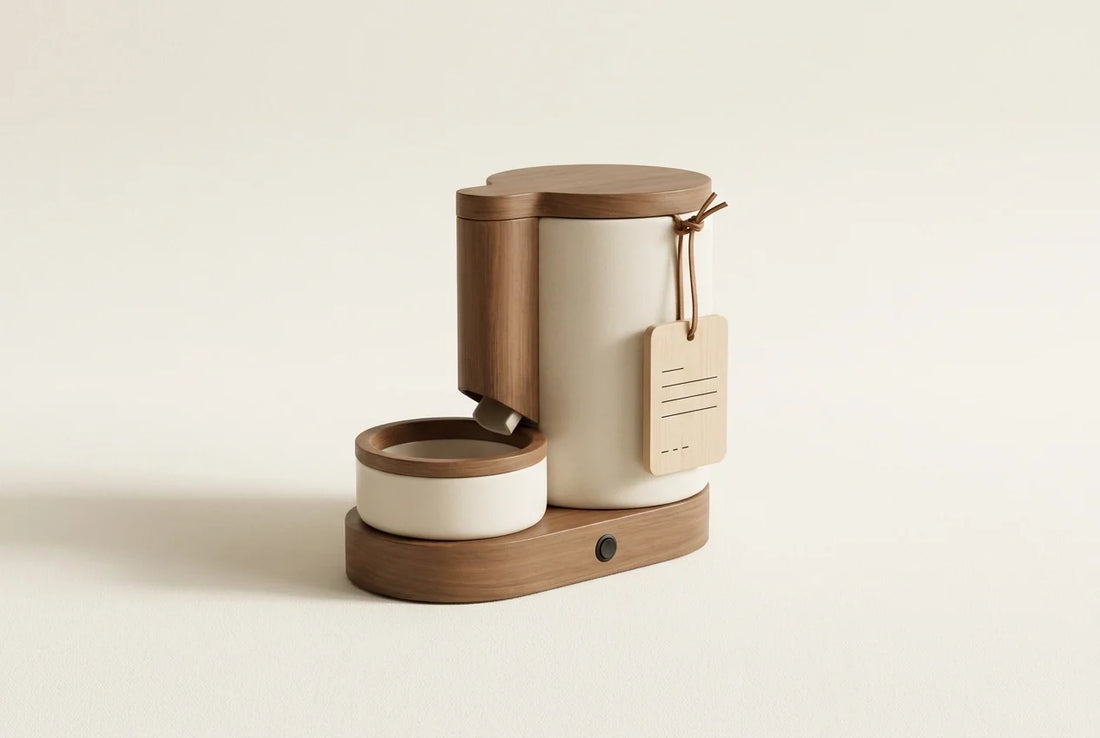 Professional header image for list-based article: Automatic Feeders for Dogs and Cats: What to Know Before ...