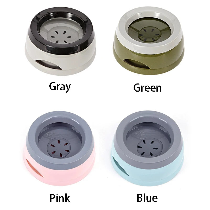 Floating No-Spill Pet Water Bowl - product detail view