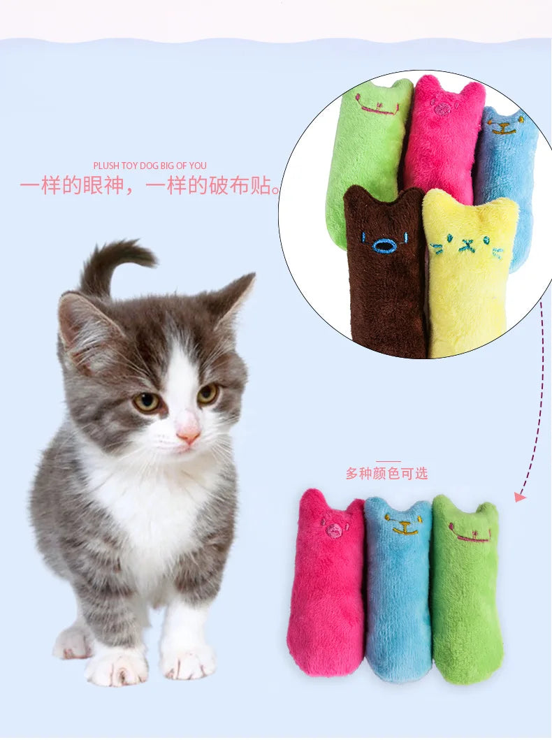 Catnip Plush Kick Toy for Cats - product detail view
