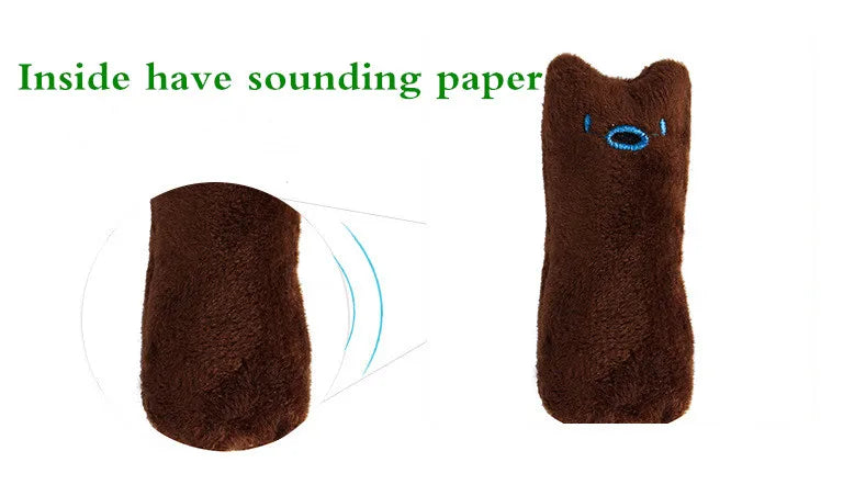 Catnip Plush Kick Toy for Cats - product detail view