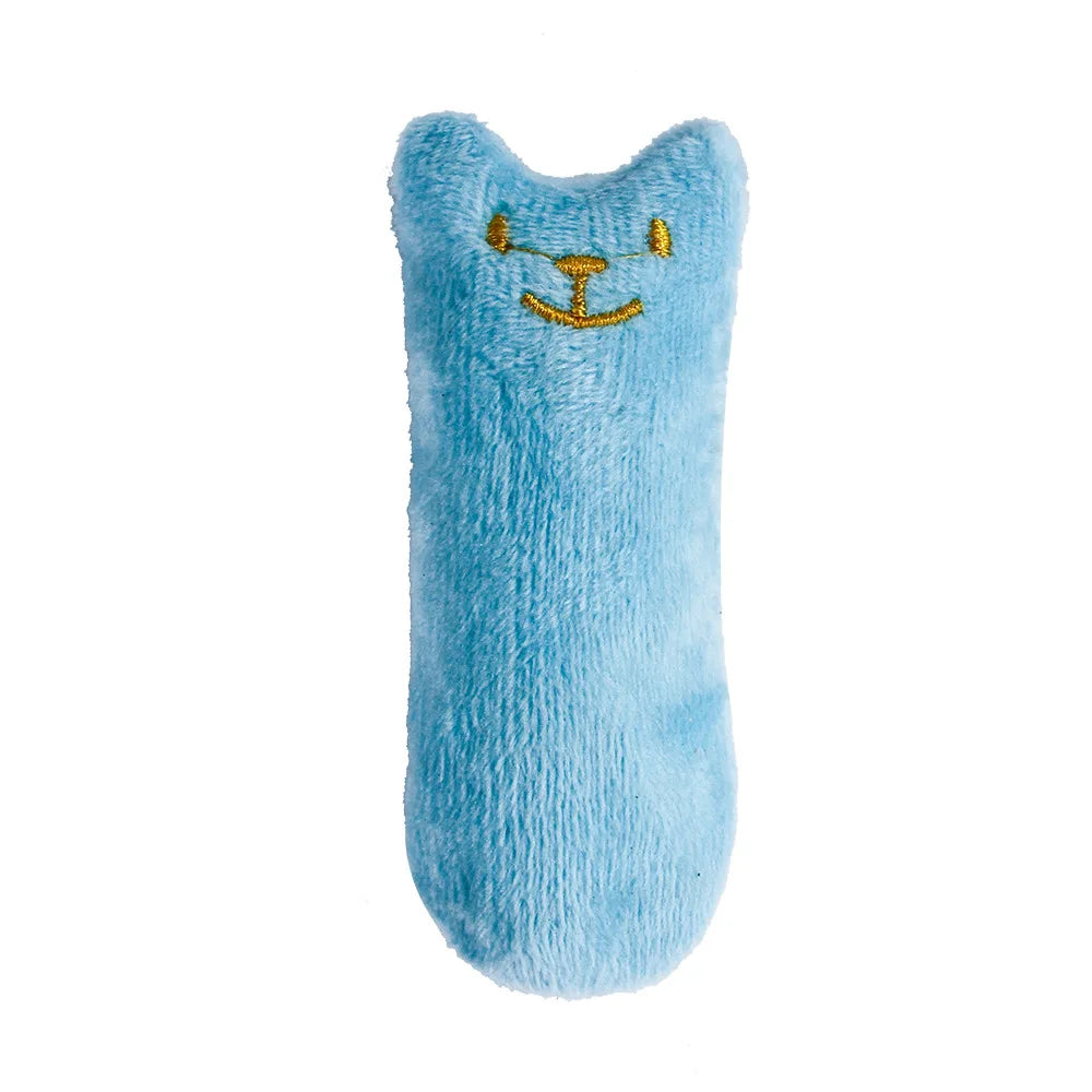 Catnip Plush Kick Toy for Cats – Interactive Chew Toy