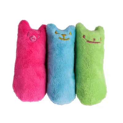 Catnip Plush Kick Toy for Cats - product detail view