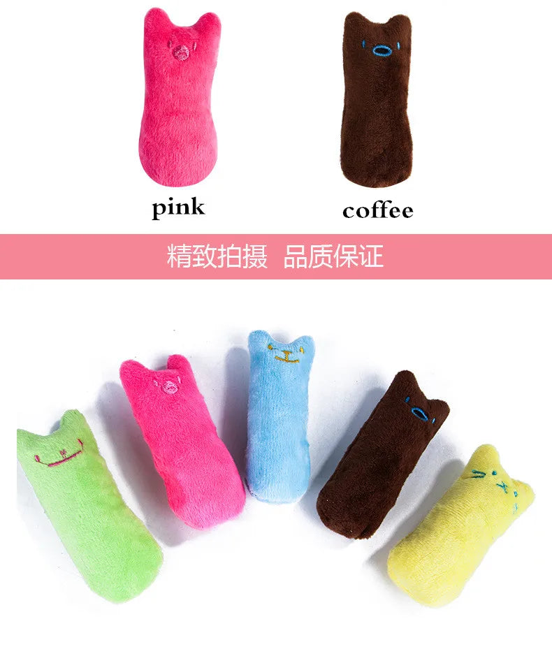 Catnip Plush Kick Toy for Cats - product detail view