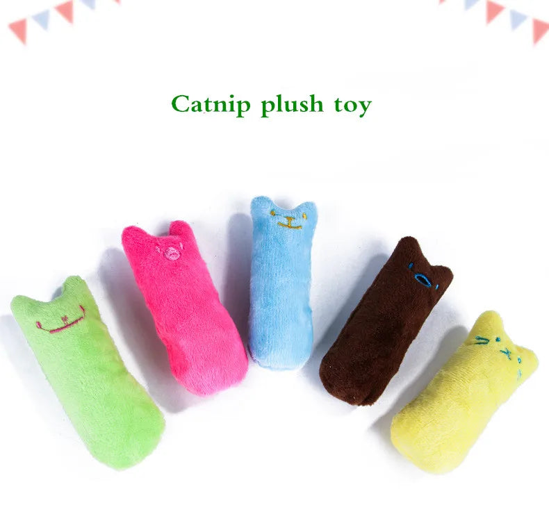 Catnip Plush Kick Toy for Cats - product detail view