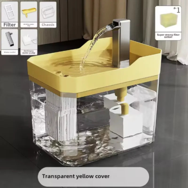 Cat Water Fountain – Filtered Circulating Pet Dispenser