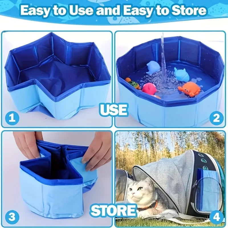 Outdoor Pet Play Pool - product detail view