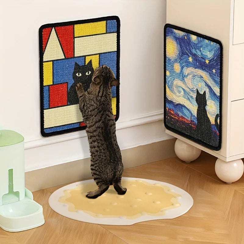 Wall-Mounted Cat Scratching Mat - main product photo