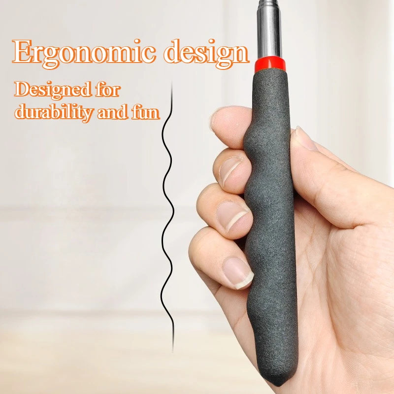 Retractable Teaser Wand Cat Toy - product detail view