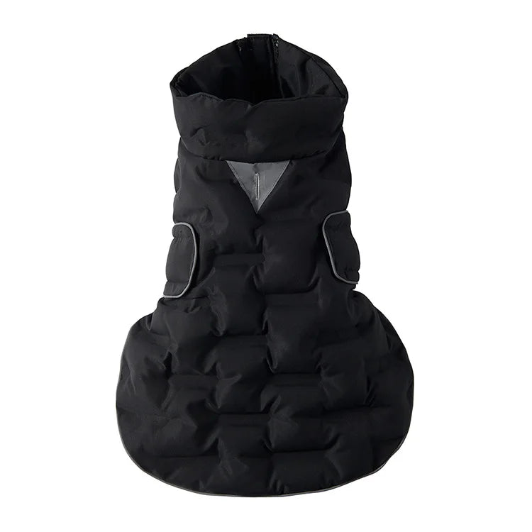 Windproof Cotton-Padded Dog Coat - product detail view