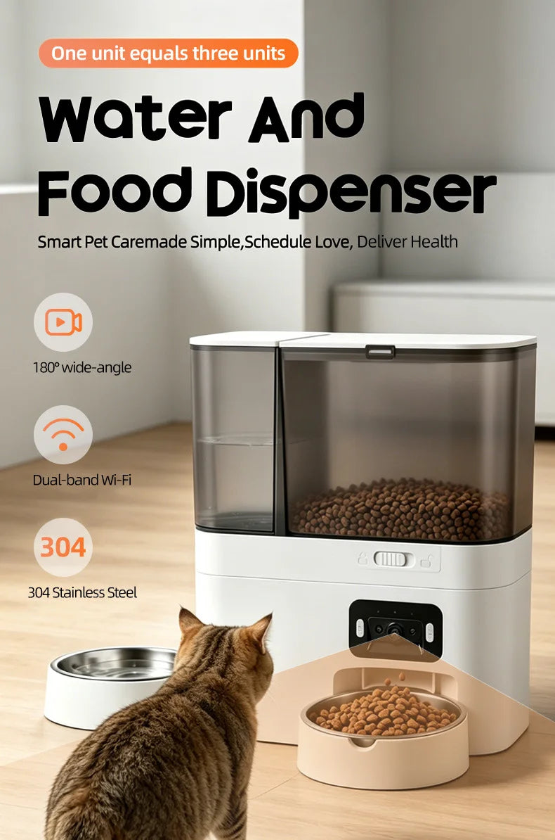 WiFi Automatic Pet Feeder with Camera - product detail view