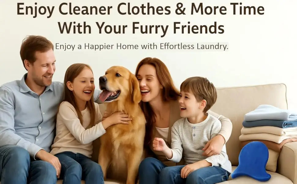 Reusable Pet Hair Remover for Laundry – 6 Pack
