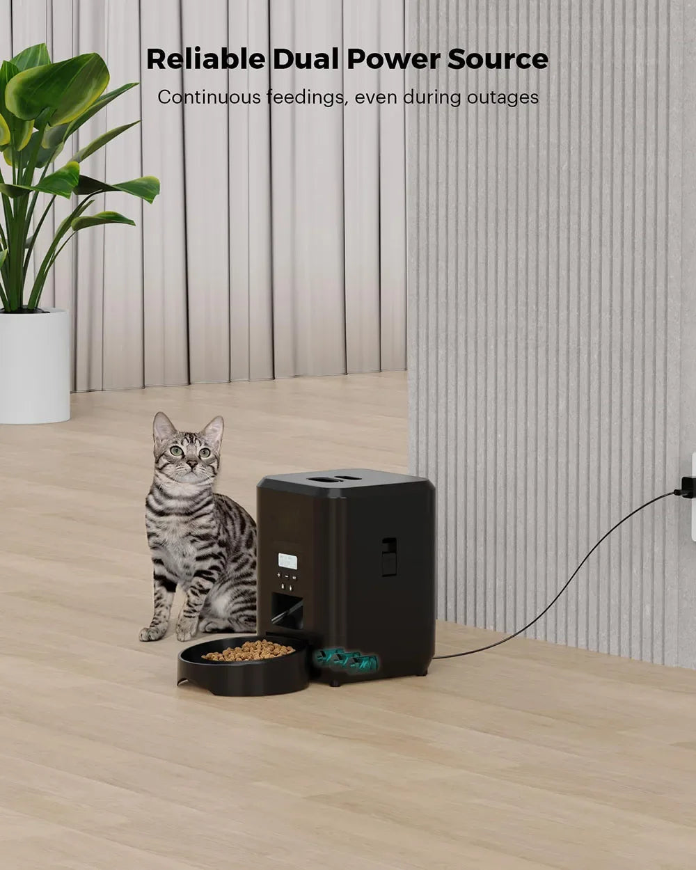 Smart Automatic Pet Feeder - product detail view