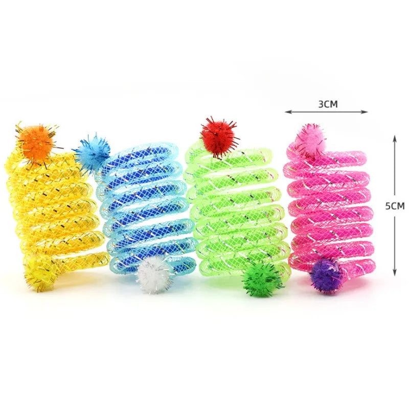 Elastic Spring Cat Toy - product detail view