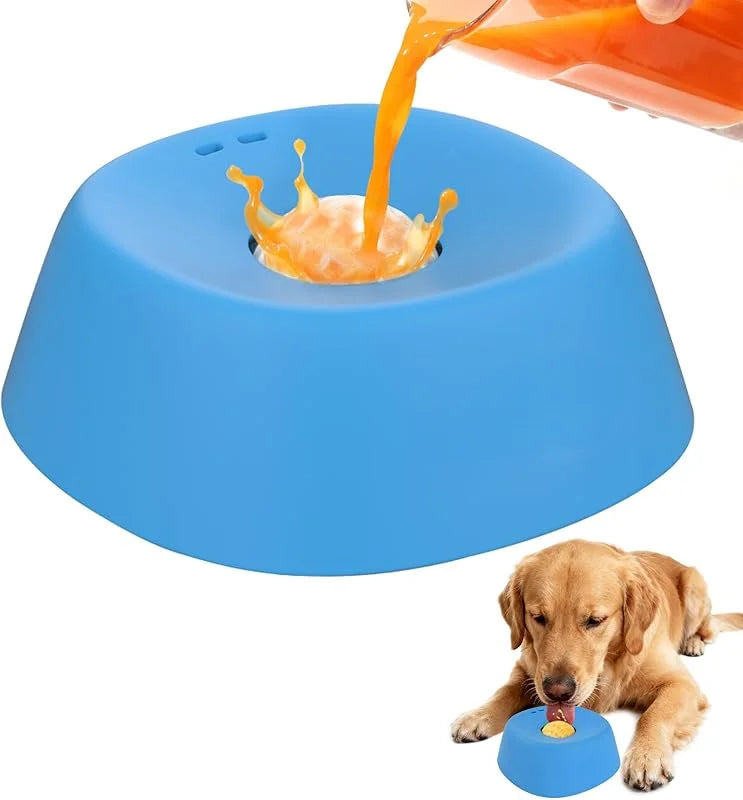 Slow Lick Bowl for Dogs – Anti-Choking Treat Mat
