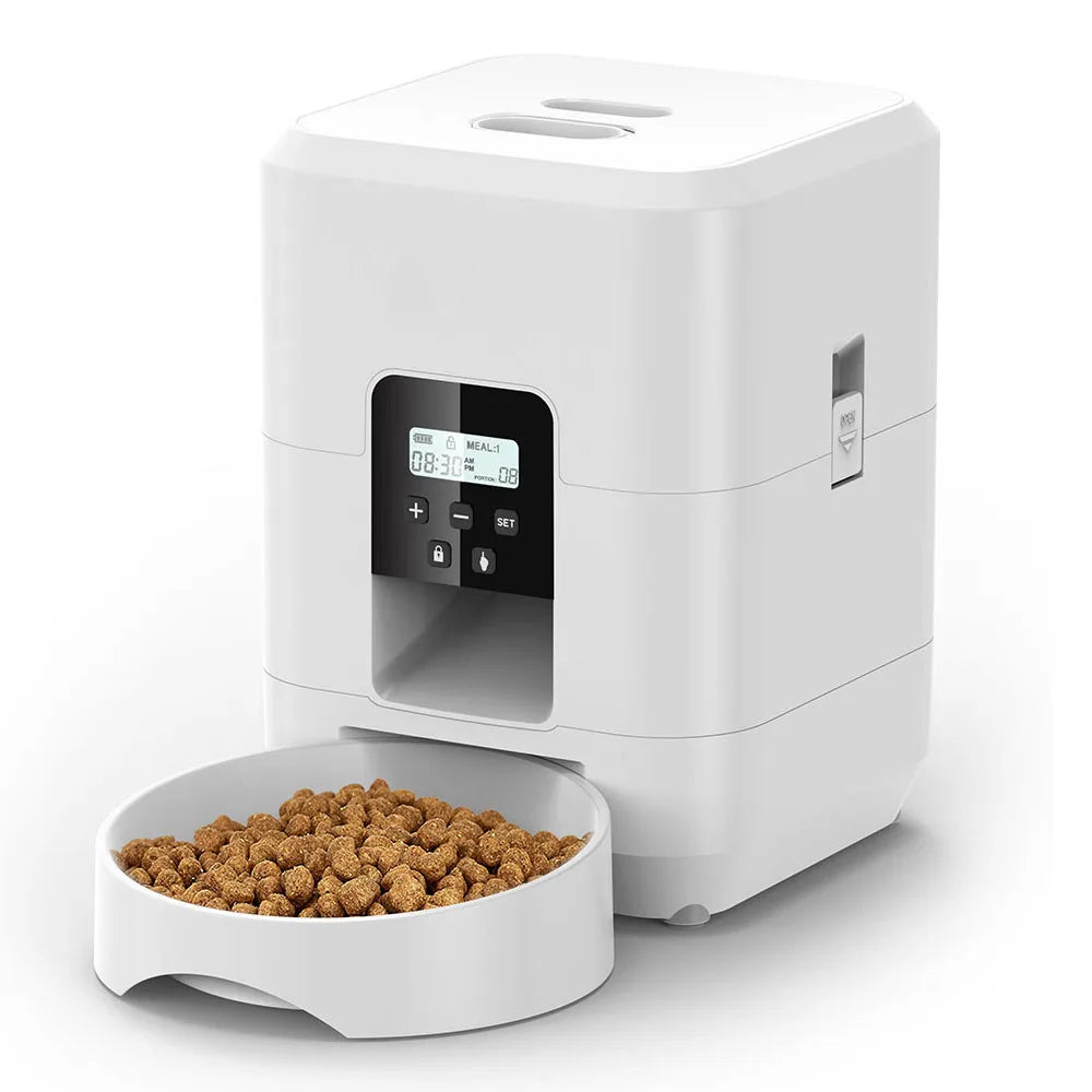 Smart Automatic Pet Feeder – Timed Slow Feed Dispenser