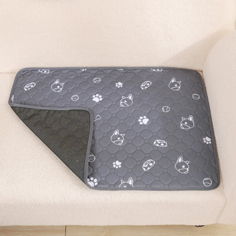 Reusable Washable Puppy Training Pad – Absorbent Pet Mat
