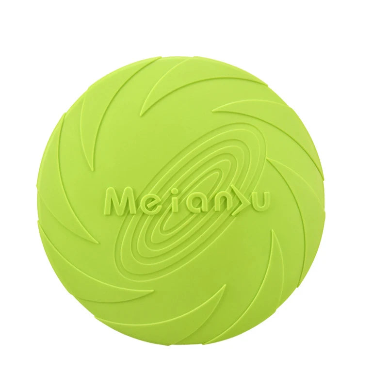 Silicone Flying Disc Dog Toy - product detail view
