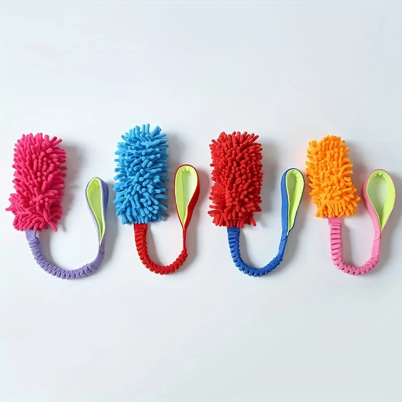 Rope Tug Toy for Aggressive Chewers – Durable Dog Chew Toy with Handle