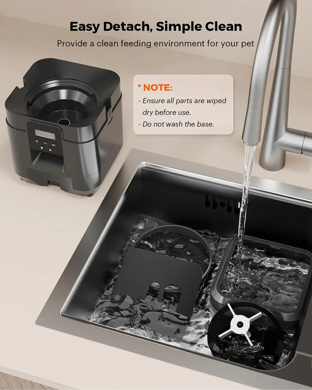 Smart Automatic Pet Feeder - product detail view