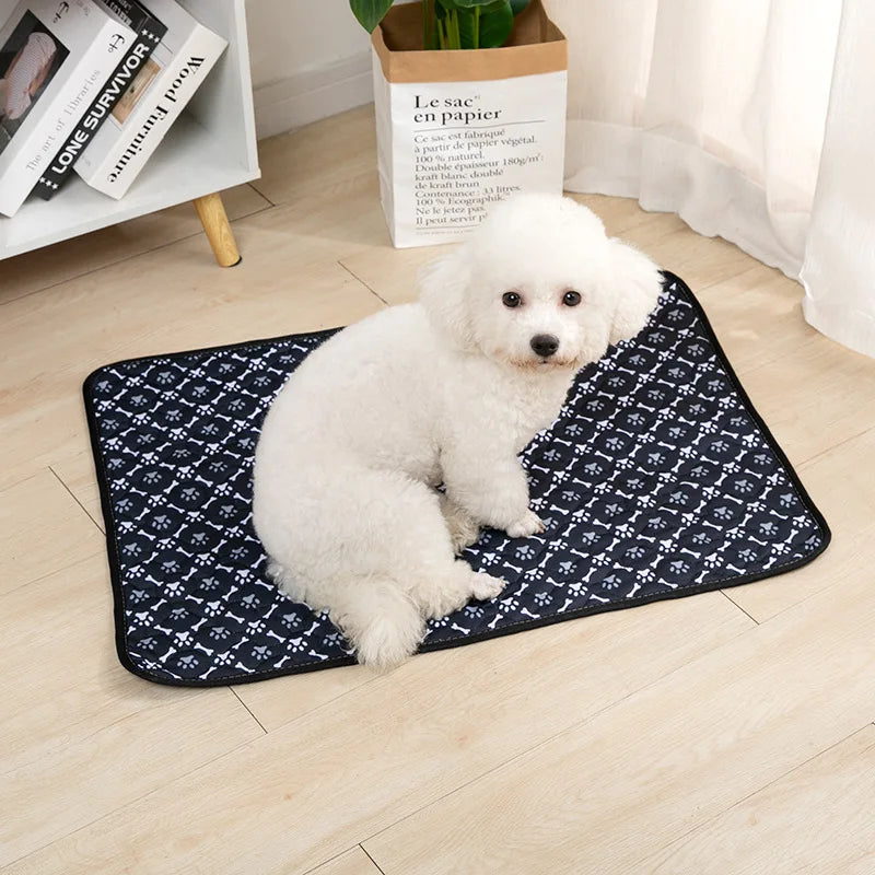 Reusable Washable Puppy Training Pad – Absorbent Pet Mat