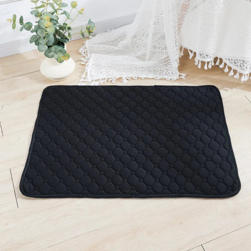 Reusable Washable Puppy Training Pad – Absorbent Pet Mat