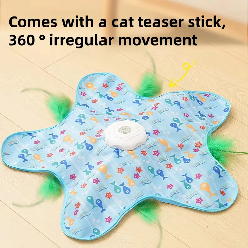 Interactive Hunting Carpet Cat Toy - product detail view