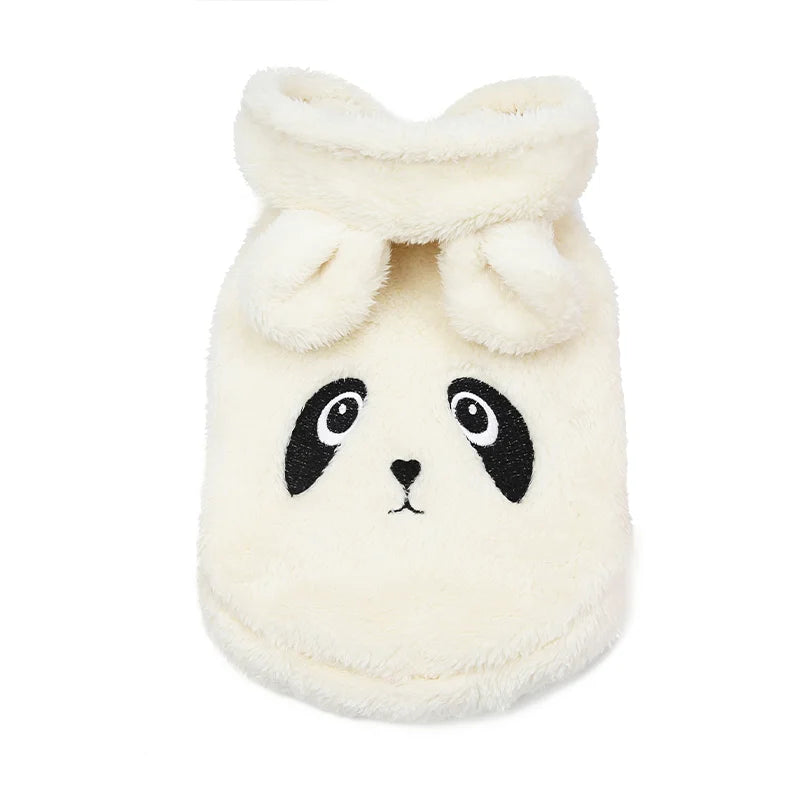 Winter Dog Hoodie Coat - product detail view