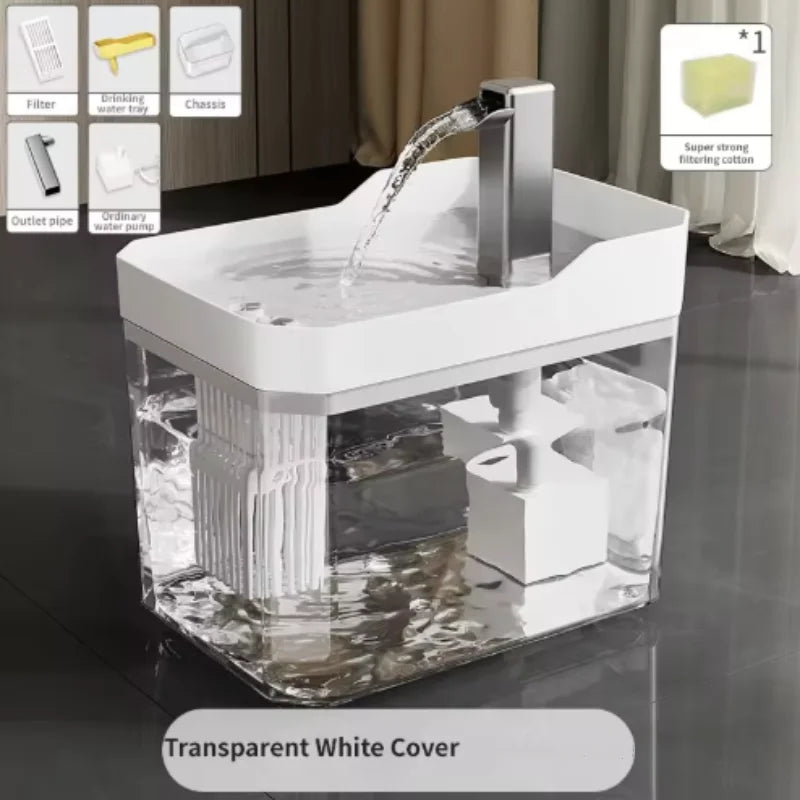 Cat Water Fountain – Filtered Circulating Pet Dispenser