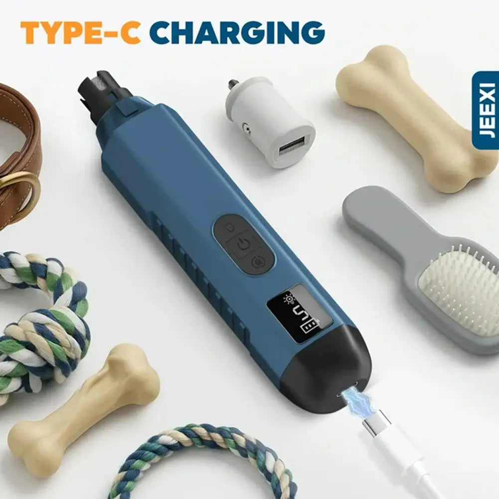 5-Speed Electric Nail Grinder for Dogs & Cats – Low Noise