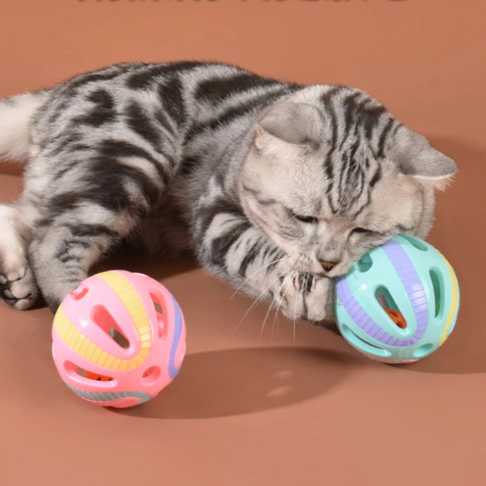 Bell Ball Cat Toy - product detail view