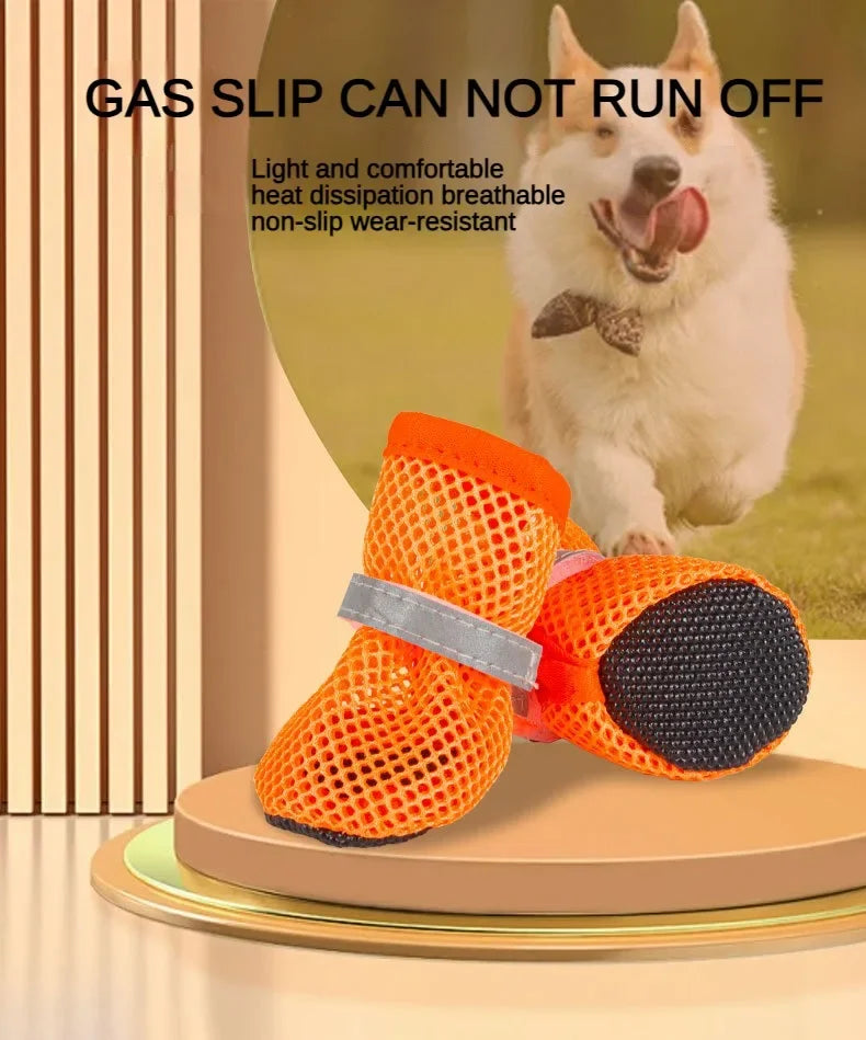 Non-Slip Dog Boots Set of 4 - product detail view