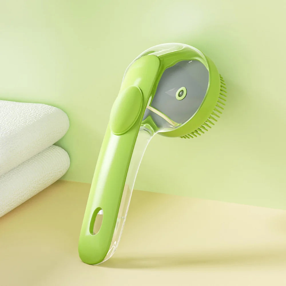 Pet Bath Massage Brush for Small Dogs & Cats