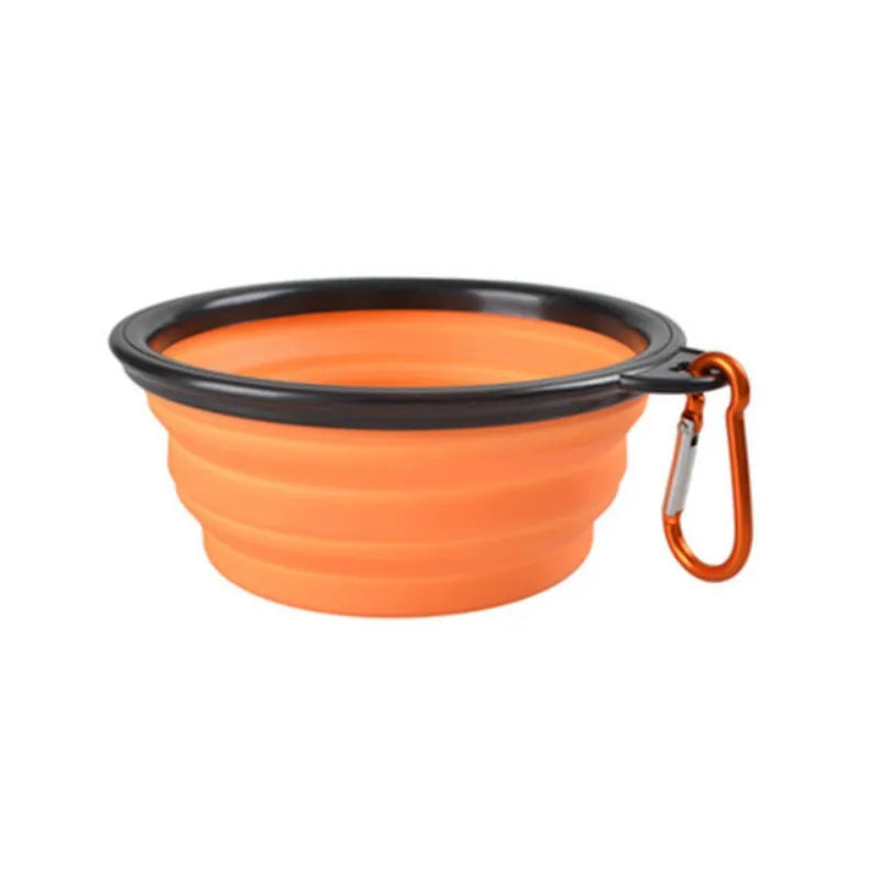 Collapsible TPR Travel Bowl for Pets