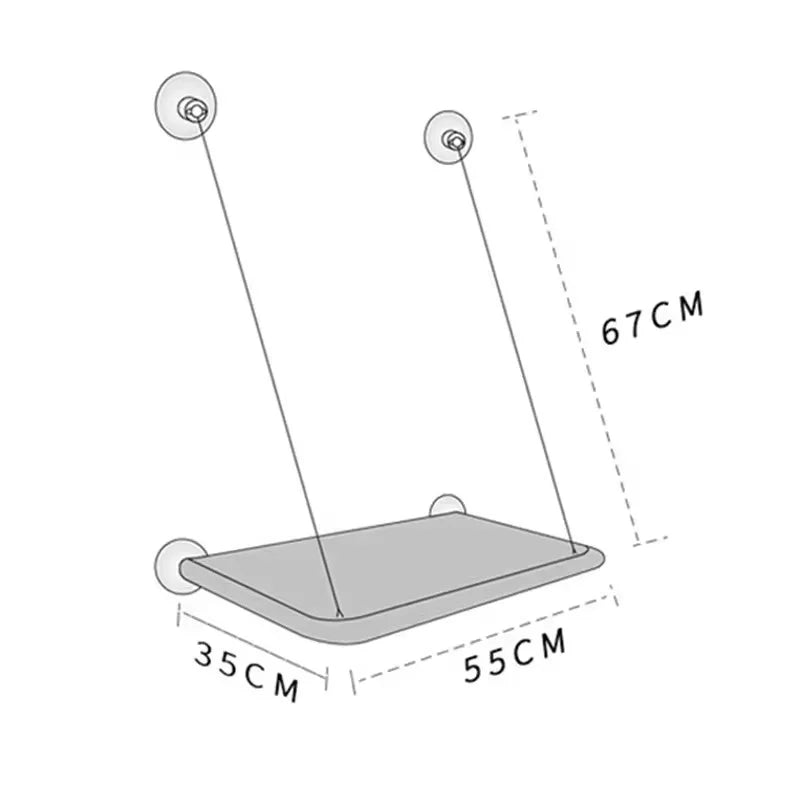 Cat Window Hammock - product detail view