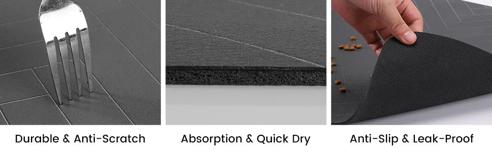 Absorbent Waterproof Feeding Mat - product detail view