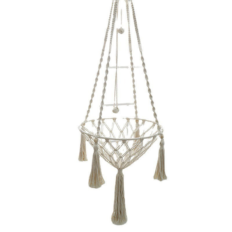 Hand-Woven Cotton Rope Cat Hammock