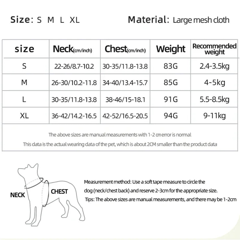 Reflective Harness & Leash Set - product detail view