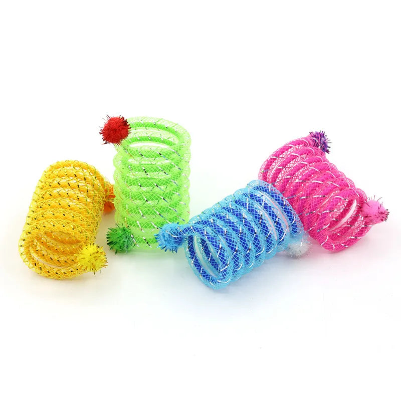 Elastic Spring Cat Toy - product detail view