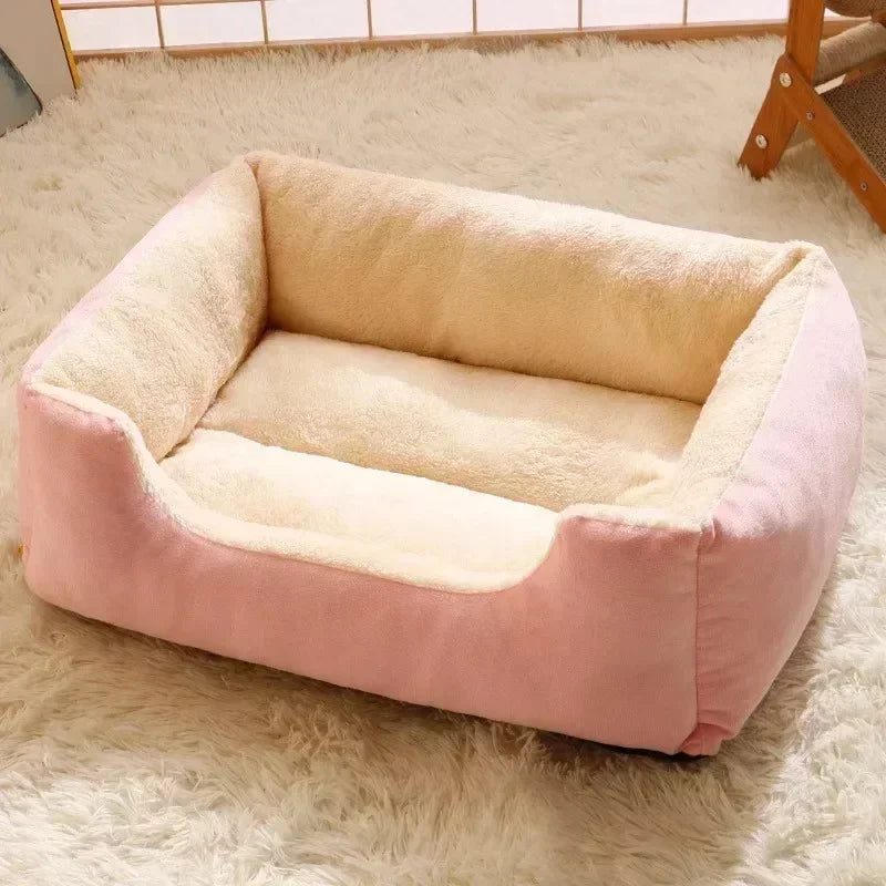 Cozy Round Pet Bed - product detail view