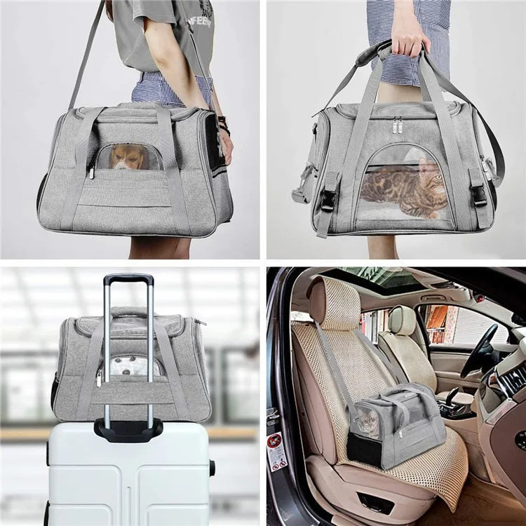 Airline-Approved Soft Pet Carrier Bag - product detail view