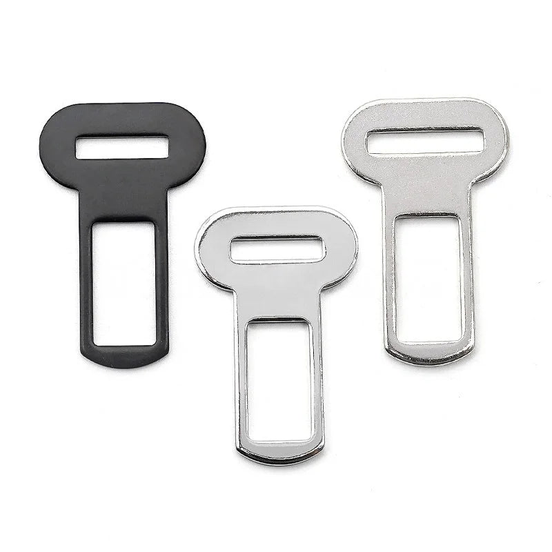 Metal Pet Seat Belt Clip – Rust-Proof Car Safety Buckle