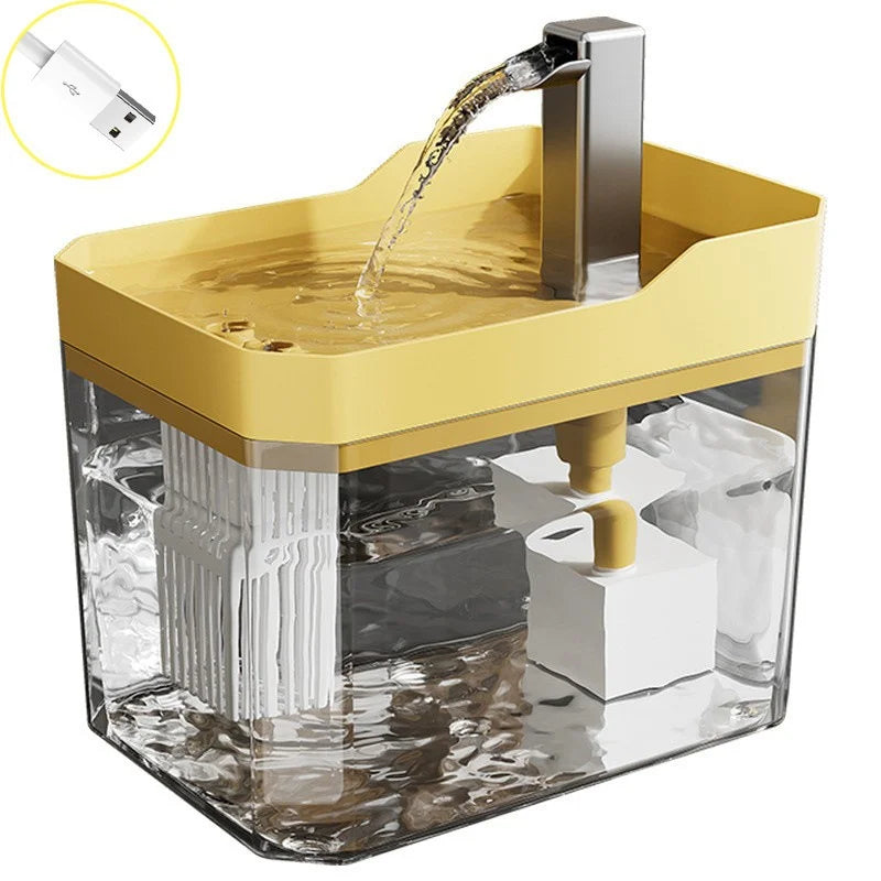 Cat Water Fountain – Filtered Circulating Pet Dispenser