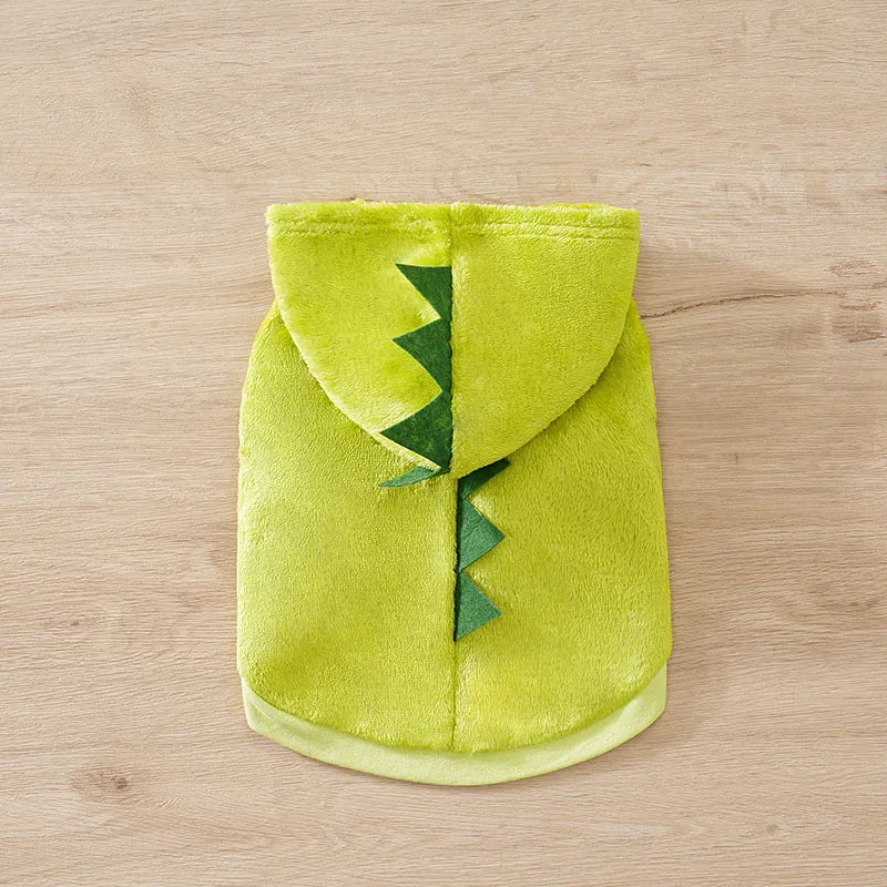 Dinosaur Costume Hoodie for Dogs - product detail view