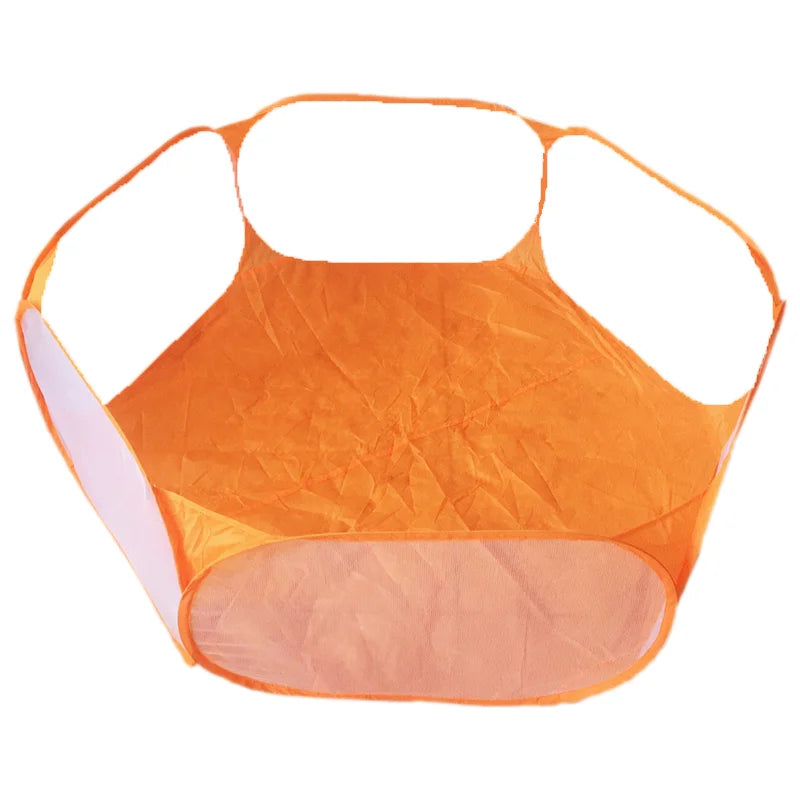 Foldable Transparent Pet Playpen – Portable Fence Tent