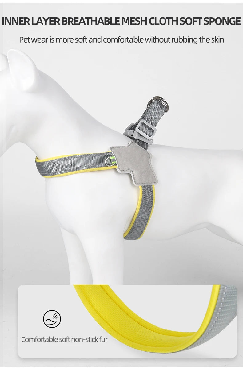 Reflective No-Pull Vest Harness for Small & Medium Dogs
