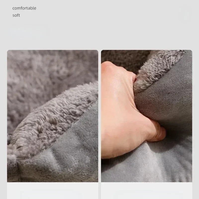 Cozy Round Pet Bed - product detail view