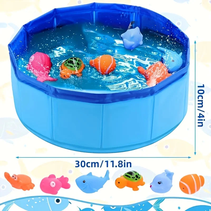 Outdoor Pet Play Pool for Dogs & Cats